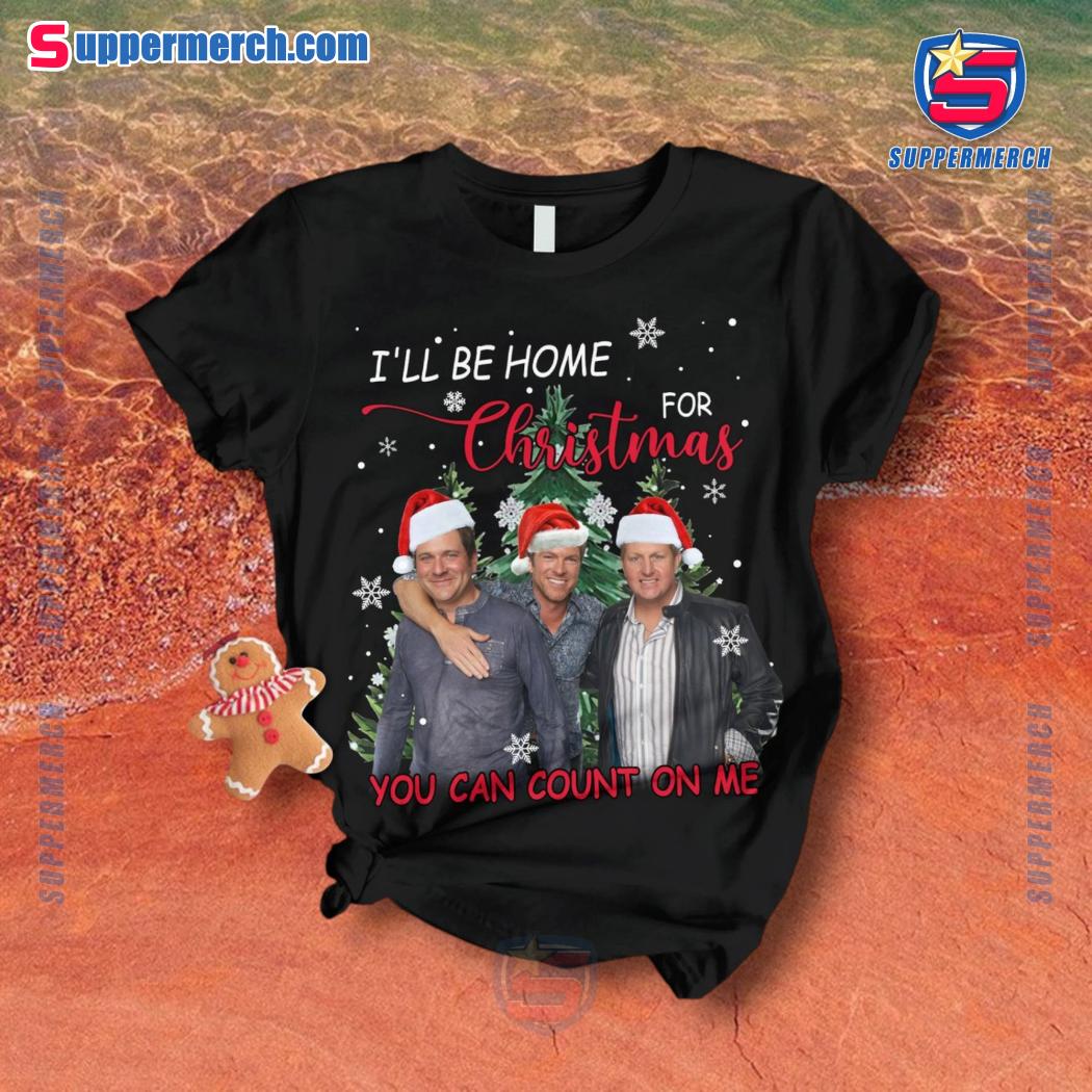 Rascal Flatts I'll Be Home Christmas You Can Count On Me Pajamas Set b