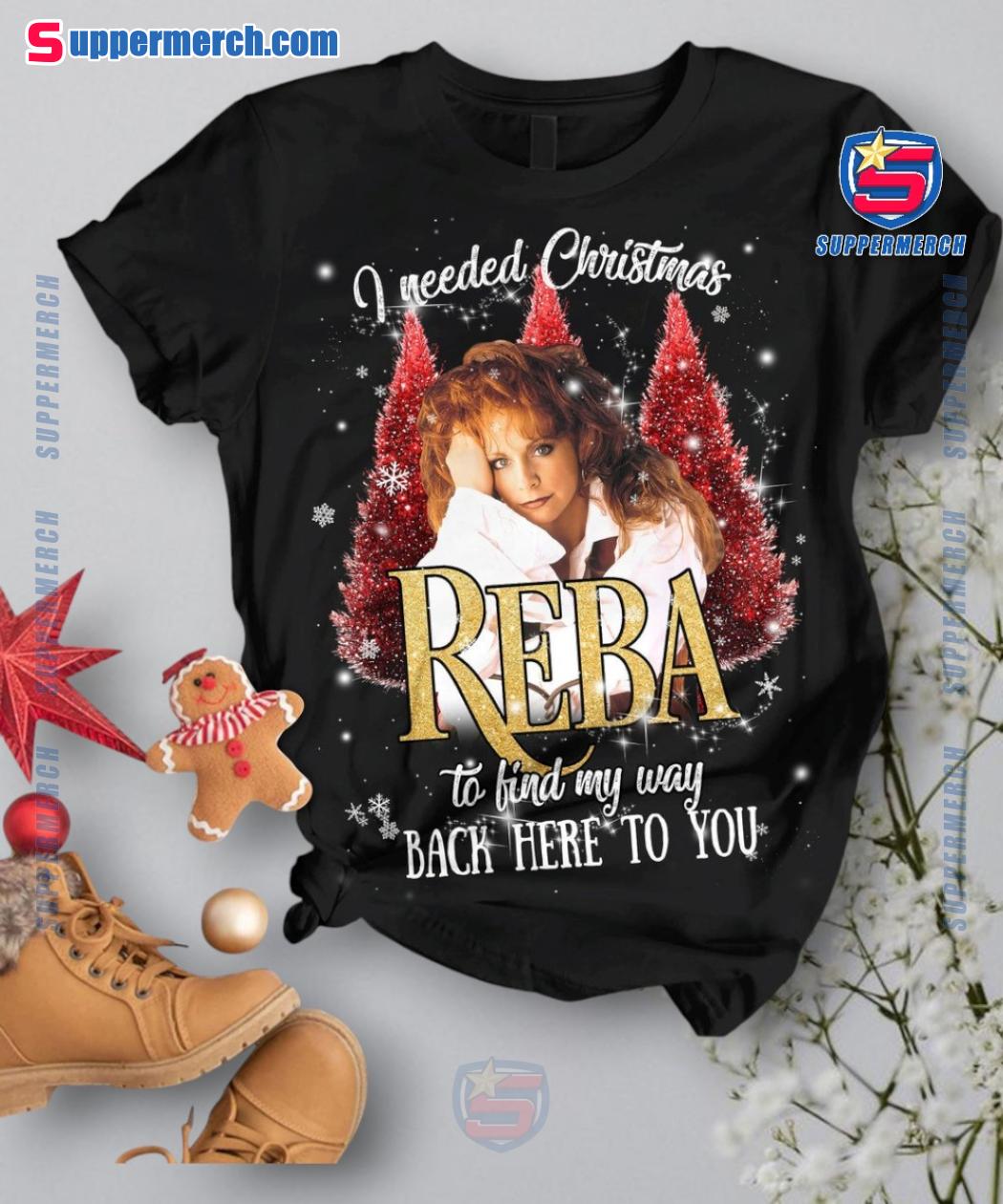 Reba Mcentire I Needed Christmas To Find My Way Back Here To You Plaid Pajamas Set-a HLUzha2