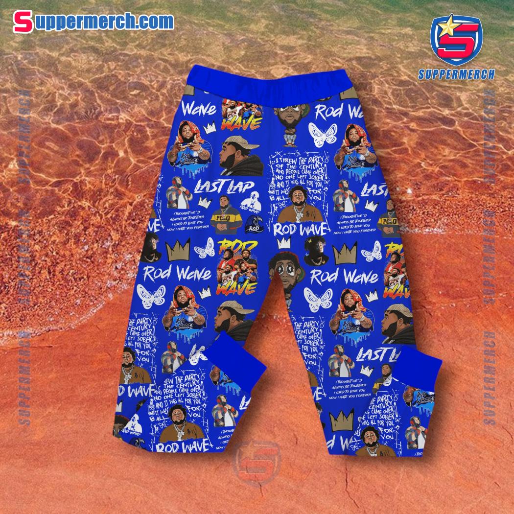 Rod Wave Last Lap Tour Pajamas Set-b QieRx7A