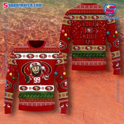 San Francisco 49ers They Not Like Us Christmas Sweater