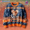 Smart Woman Loves Her Chicago Bears Christmas Holiday Sweater a