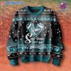 Smart Woman Loves Her Philadelphia Eagles Christmas Holiday Sweater a
