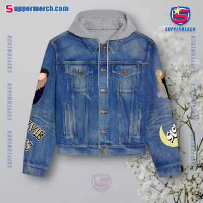 Stevie Nicks I Wanna Be The Lighthouse Jean Hoodie Jacket a