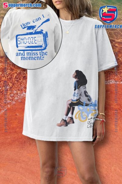 Sza How Can I Snooze And Miss The Moment Graphic T-shirt, Gifts For Music Fans