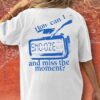 Sza How Can I Snooze And Miss The Moment Graphic T-shirt, Gifts For Music Fans b