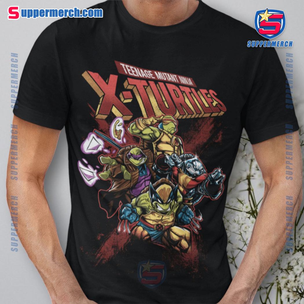 Teenage Mutant X-Turtles TMTN X-men Style Classic T-shirt c