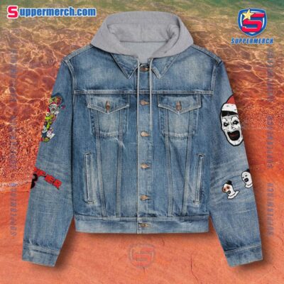 Terrifier Who Will Survive The Night Jean Hoodie Jacket a