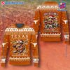 Texas Longhorns Hook Em Horns Christmas Sweater