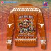 Texas Longhorns Hook Em Horns Christmas Sweater b