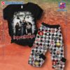 The Addams Family Everyone Is In Christmas Spirit Plaid Pajamas Set LulmNSQ
