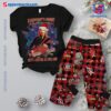 Tom Petty Everybody's Singin' All The Bells Are Ringin' Out And It's Christmas All Over Again Plaid Pajamas Set AZlhXwx