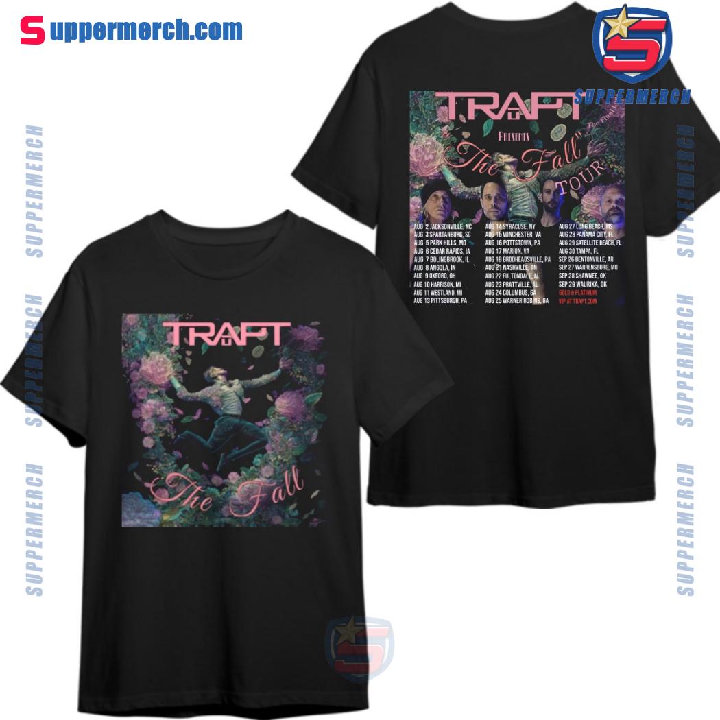 Trapt The Fall Tour Dates The Final Legs Double-sided T-shirt