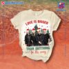 U2 Love Is Bigger Than Anything In Its Way Christmas Pajamas Set a