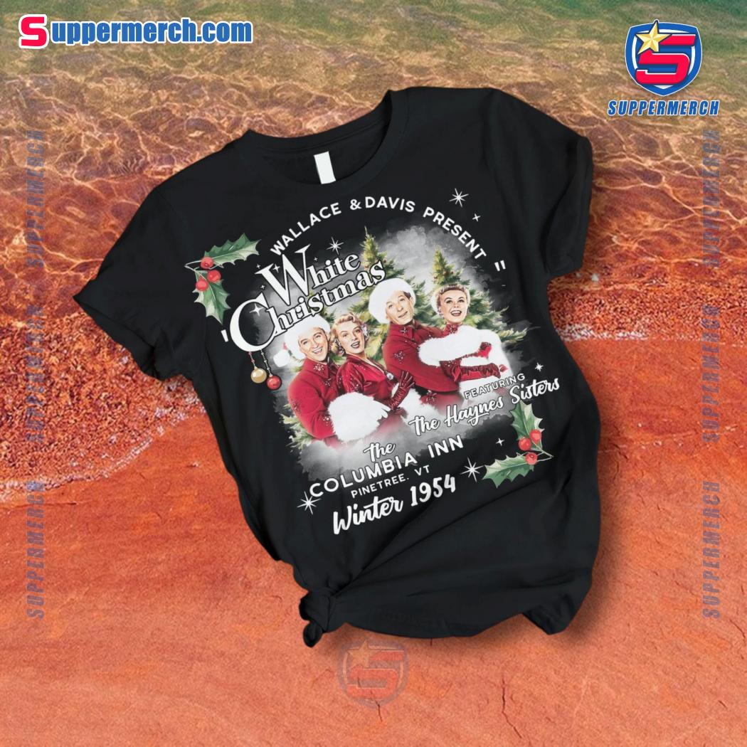 Wallace & Davis Present White Christmas Pajamas Set-a 9BaGC0w