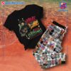 Willie Nelson Have A Willie Nice Christmas Pajamas Set zOHPkfG