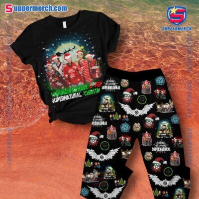 Wishing You Have A Very Supernatural Christmas Pajamas Set