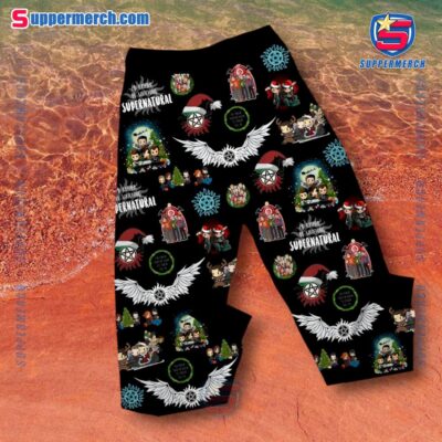 Wishing You Have A Very Supernatural Christmas Pajamas Set a