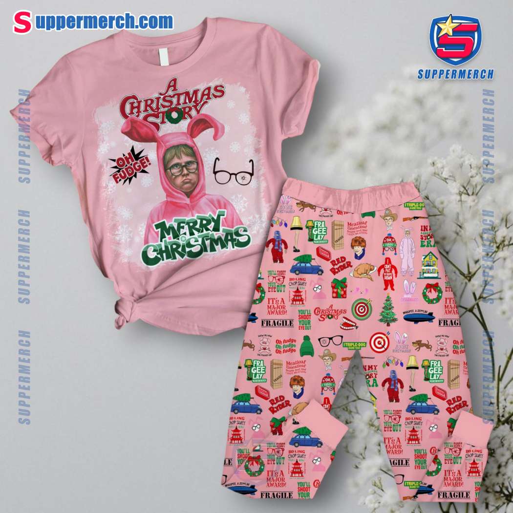 A Christmas Story Merry Christmas Pajamas Set xqXb81Q