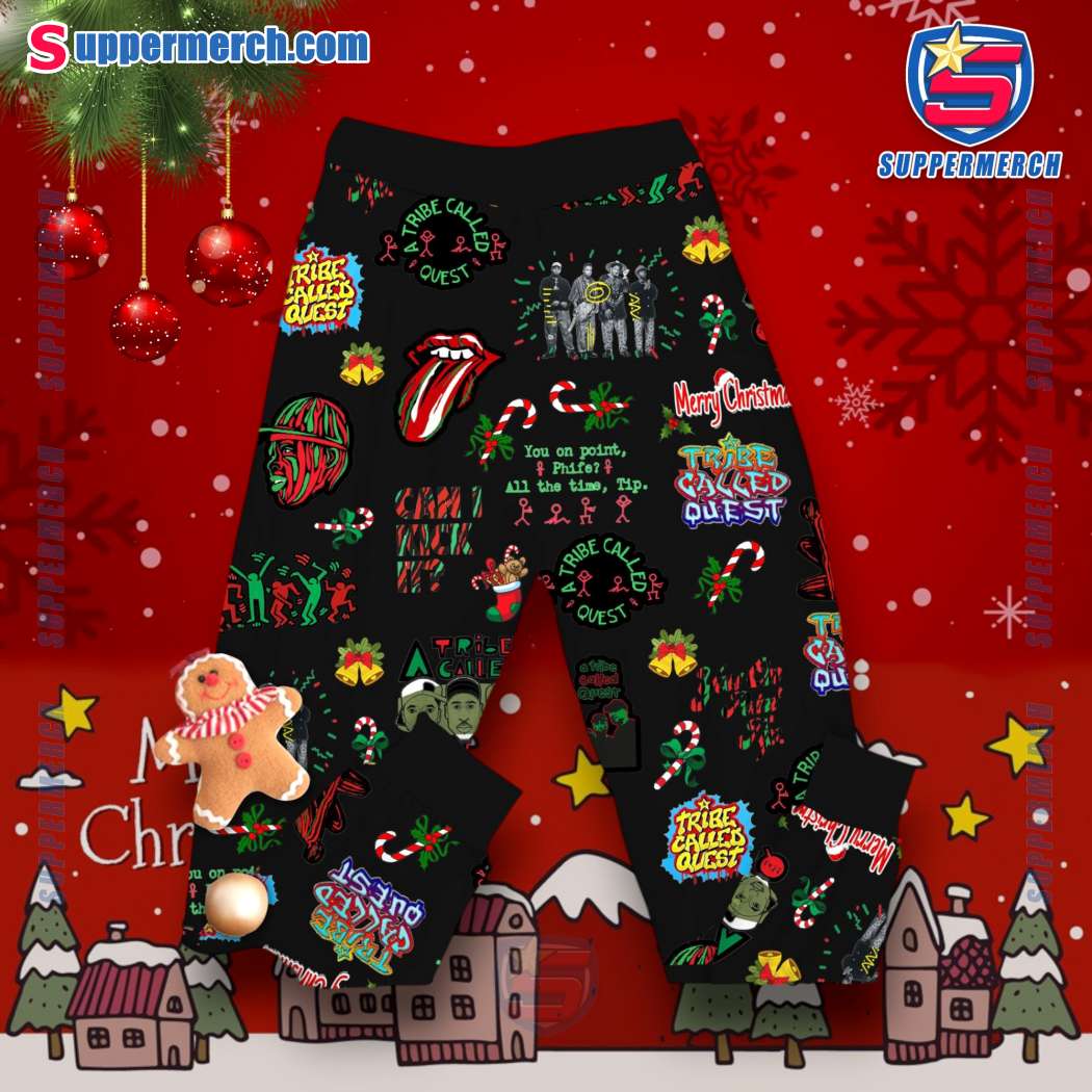 A Tribe Called Quest Band Merry Christmas Pajamas Set-b fN5Ewme