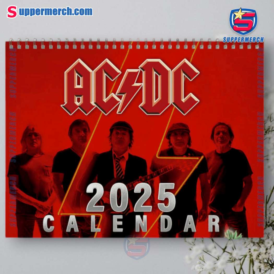 ACDC Music Wall Hanging Calendar 2025-a 9VwOYo2