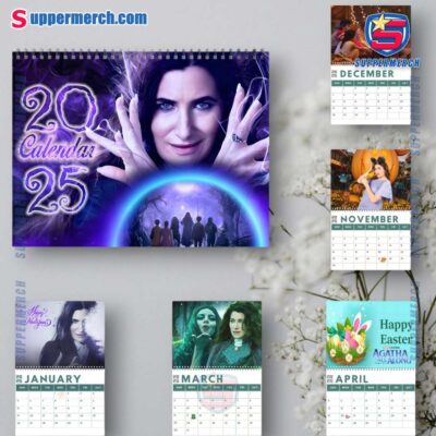 Agatha All Along Wall Hanging Calendar 2025 T9S0mEN