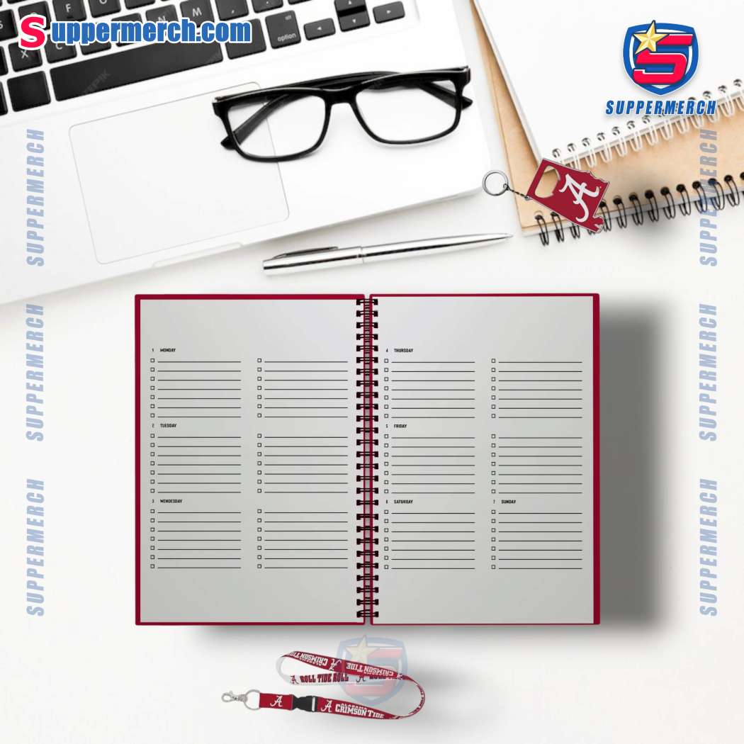 Alabama Crimson Tide 2025 Daily Planner-c OAr8kWy