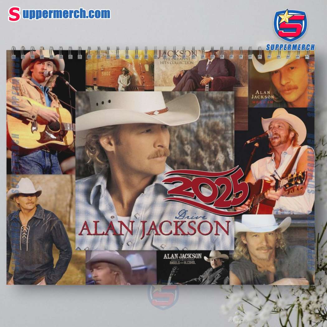Alan Jackson Wall Hanging Calendar 2025-a 1Bnt4Ns