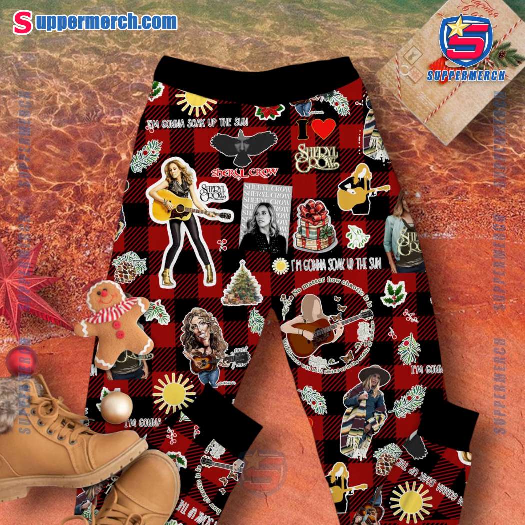 All I Want For Christmas Is Sheryl Crow Pajamas Set-b-Photoroom T93dZg6