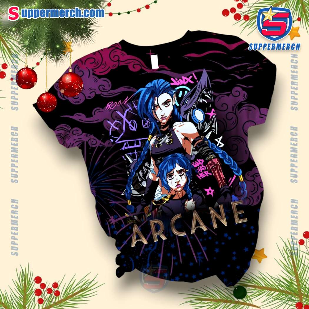 Arcena Jinx Was Here Pajamas Set-a qx9wfyG