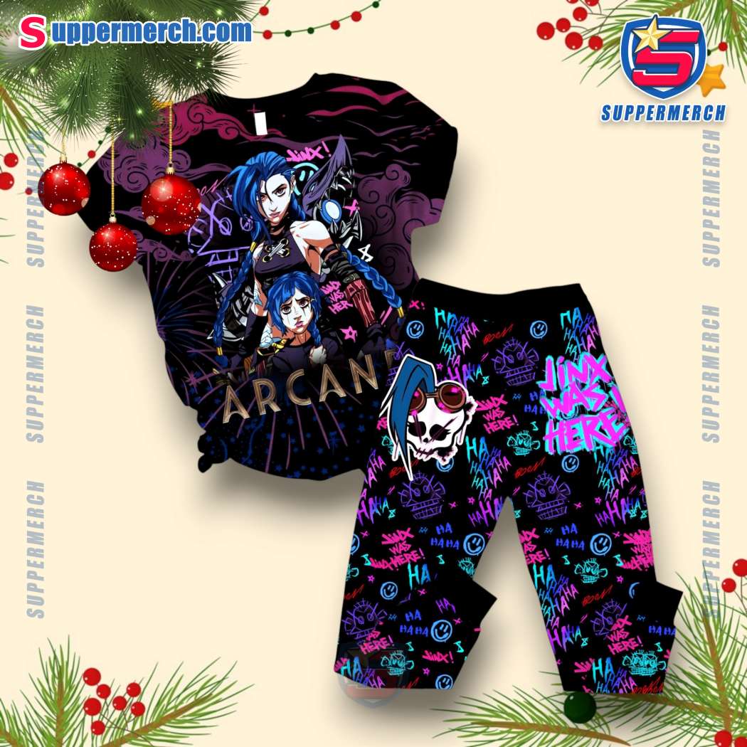 Arcena Jinx Was Here Pajamas Set if8sJWA