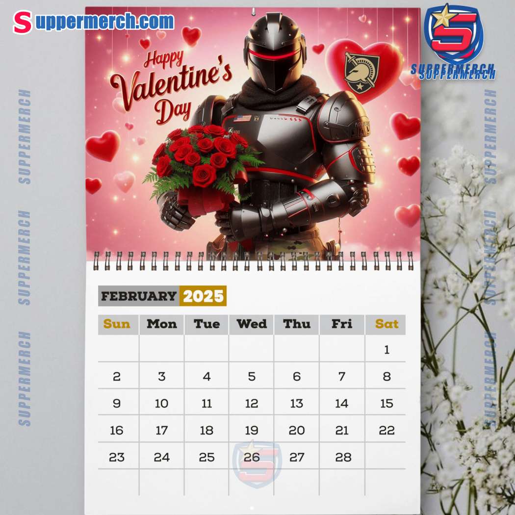 Army Black Knights Wall Hanging Calendar 2025-c 6TH48S0