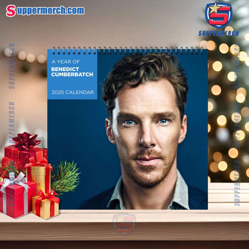 Benedict Cumberbatch Actor Wall Hanging Calendar 2025-a XKQHlji