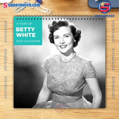 Betty White Actor Wall Hanging Calendar 2025 2RE8hCA