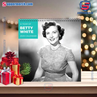 Betty White Actor Wall Hanging Calendar 2025-a IPd0H3g