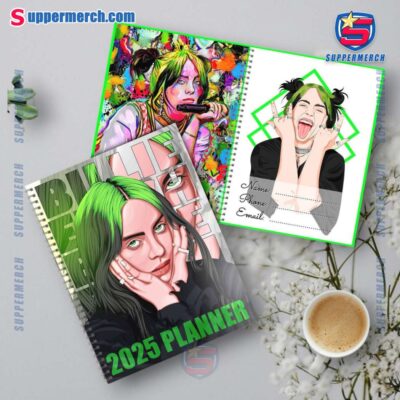Billie Eilish 2025 Daily Planner FzTKhId