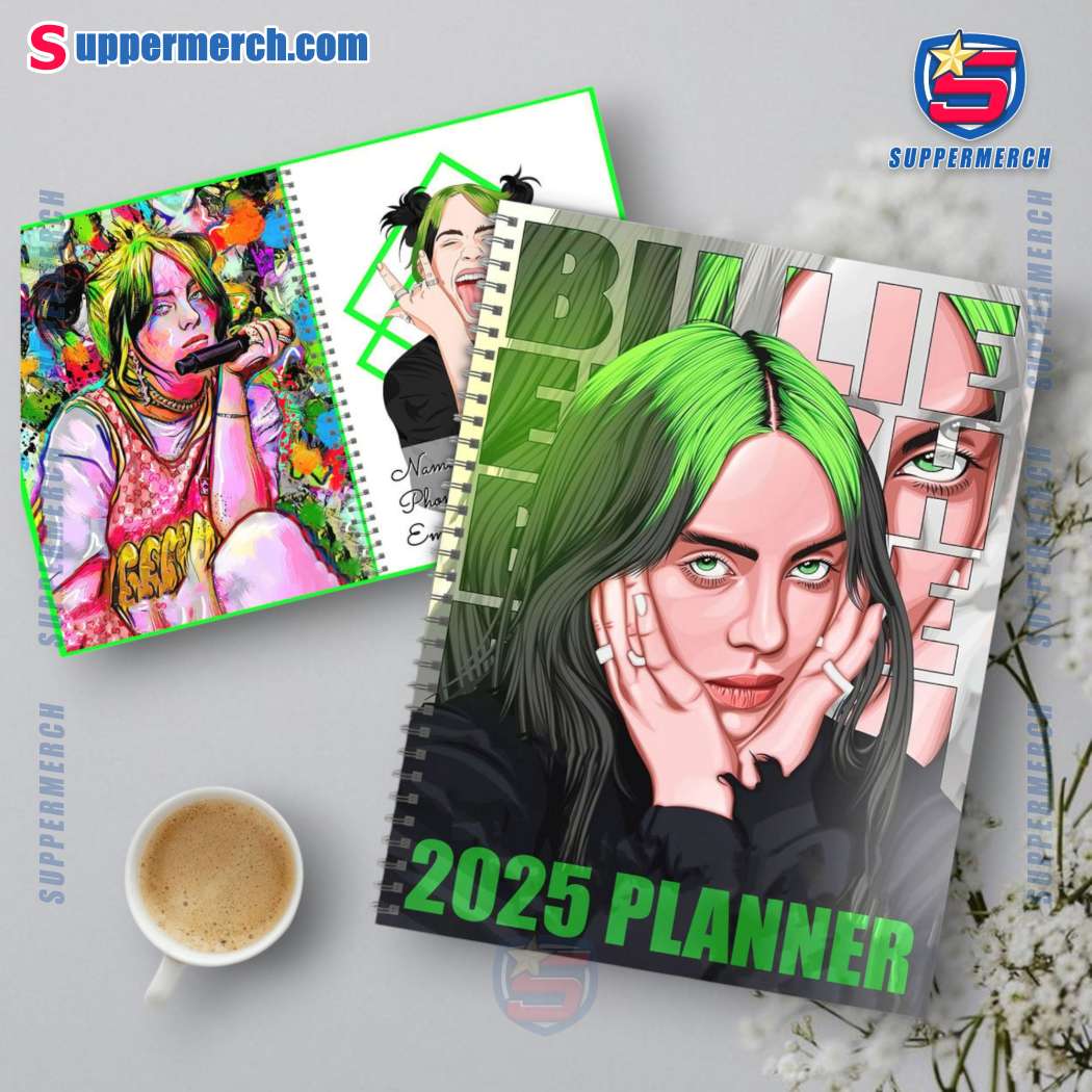 Billie Eilish 2025 Daily Planner-a NbKcgQJ