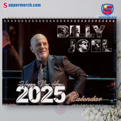 Billy Joel Wall Hanging Calendar 2025-a IszVnQE