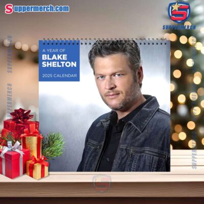 Blake Shelton Singer Wall Hanging Calendar 2025-a SmKwRoc