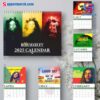 Bob Marley Wall Hanging Calendar 2025 2DxGOpN