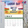 Bob Marley Wall Hanging Calendar 2025-y FMKNYZW