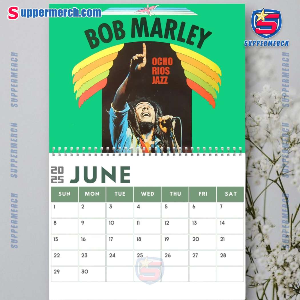 Bob Marley Wall Hanging Calendar 2025-z L1VbHMW