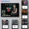 Bon Jovi Wall Hanging Calendar 2025 OGbznMR