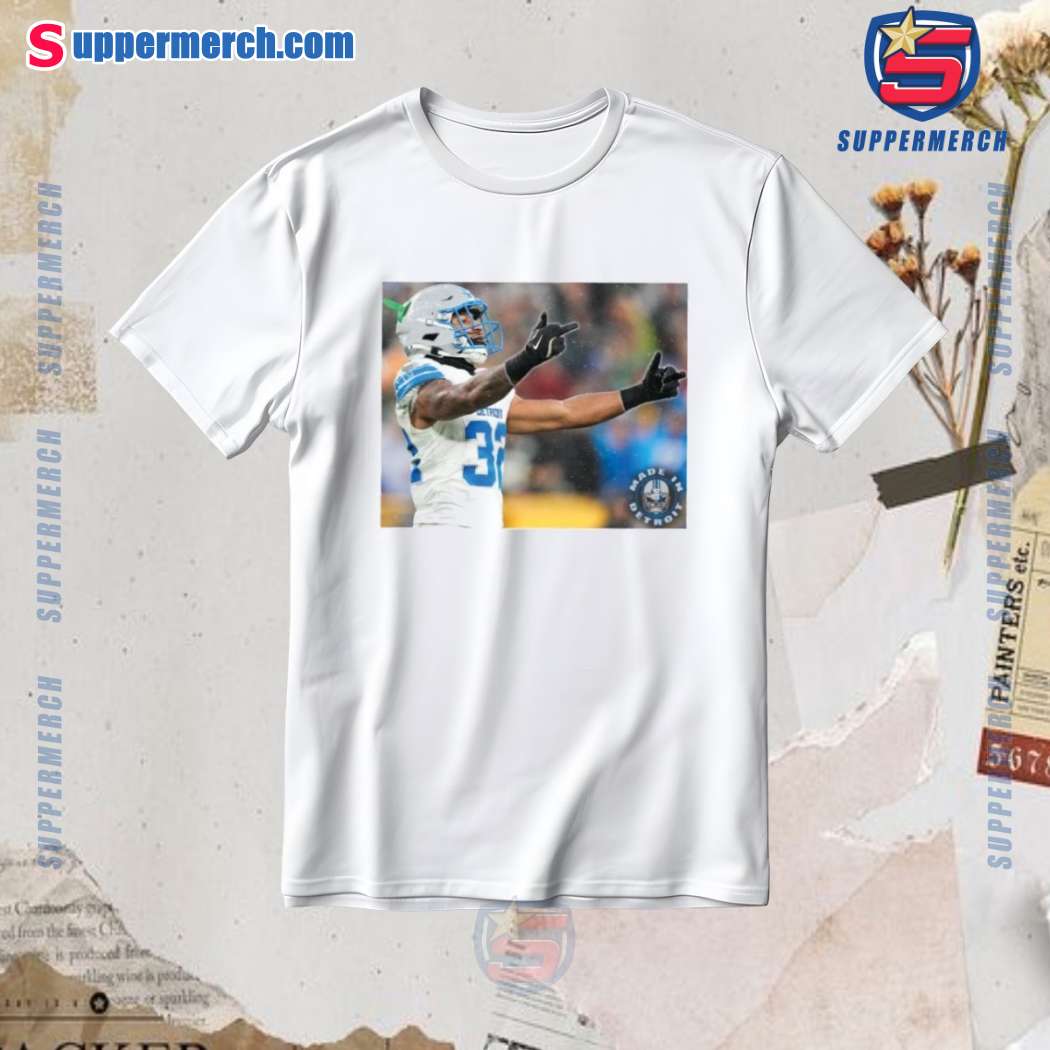 Brian Branch's Two Finger To Packers Fans Made In Detroit T-shirt-b Sy8RUkJ