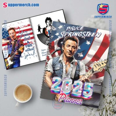 Bruce Springsteen 2025 Daily Planner L3SQiNB