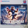 Byu Cougars Wall Hanging Calendar 2025-a VWjcP08