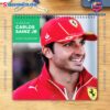 Carlos Sainz Jr. Racing Driver Wall Hanging Calendar 2025 8LfEeju
