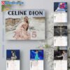 Celine Dion Wall Hanging Calendar 2025 IU5SNKQ