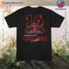 Charles Leclerc 16 Signature Formula One F1 Double Sided Print T-Shirt Tee Men Women-c YlcBJRQ