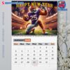 Clemson Tigers Wall Hanging Calendar 2025-b udv6b8V