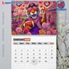 Clemson Tigers Wall Hanging Calendar 2025-c PLXDGjv